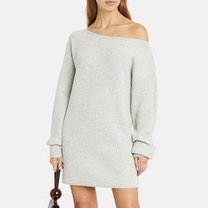 Intermix Jackie Wool Cashmere Sweater Dress knit Sz P ( small )